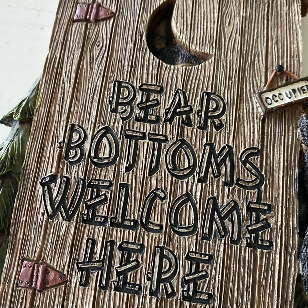 Bears Welcome Wall Plaque - Cabin - Lake House - Camper - Outdoor Sign - Picture 5 of 6